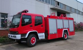 慶鈴6噸泡沫消防車圖片
